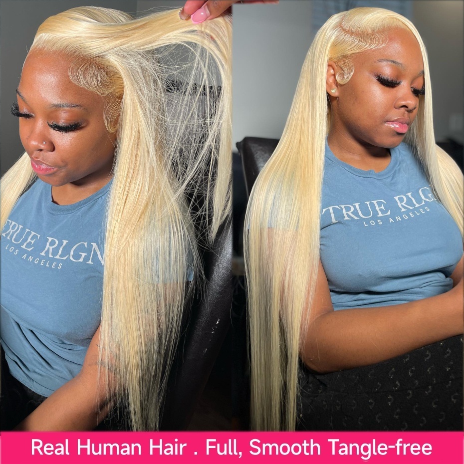 250% Density 613 Blonde Color  - đánh giá và giá 613 Blonde Body Wave Lace Front Wig