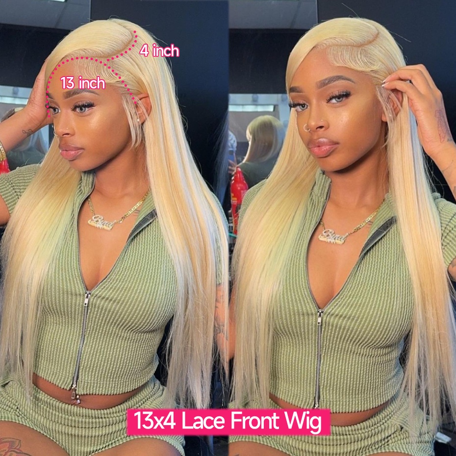 250% Density 613 Blonde Color  - đánh giá và giá 613 Blonde Body Wave Lace Front Wig