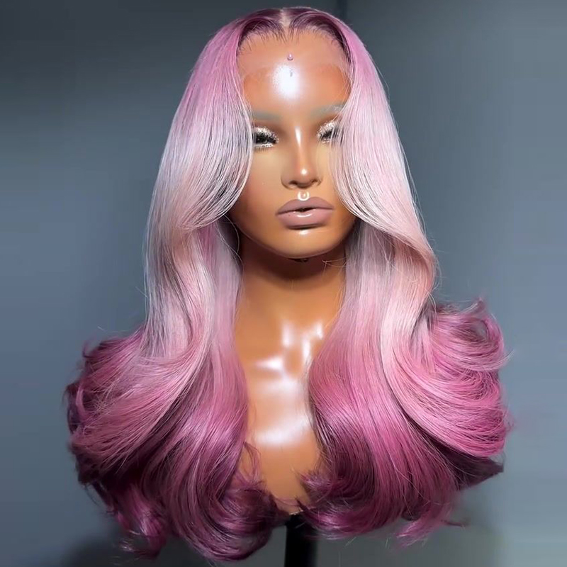 13x4 Brown Pink Blue Lace Fron - đánh giá và giá 613 Blonde Body Wave Lace Front Wig