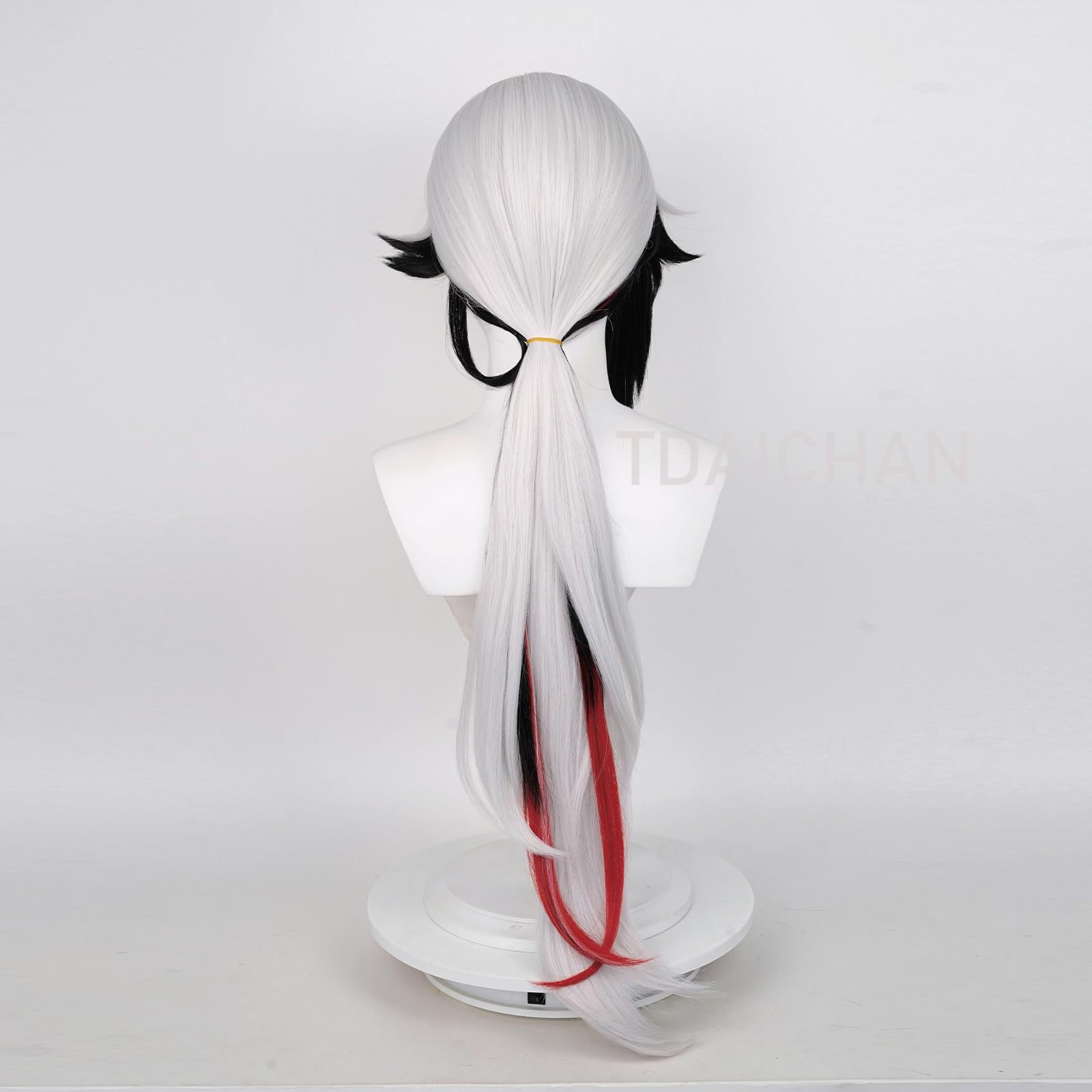 Genshin Impact Arlecchino Cosp - đánh giá và giá Synthetic Wigs