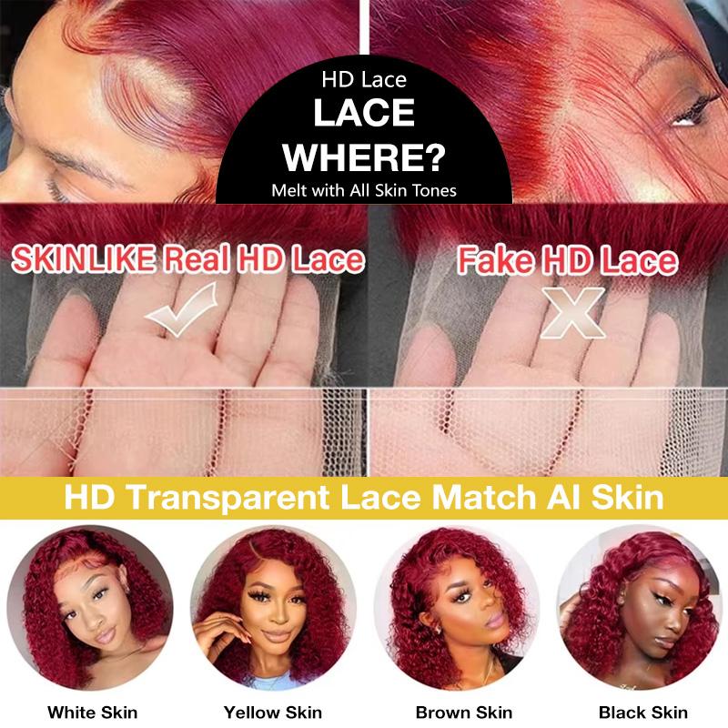 99j Deep Wave Lace Front Hair  - đánh giá và giá Hd Lace Frontal Wig Human Hair Pre Plucked