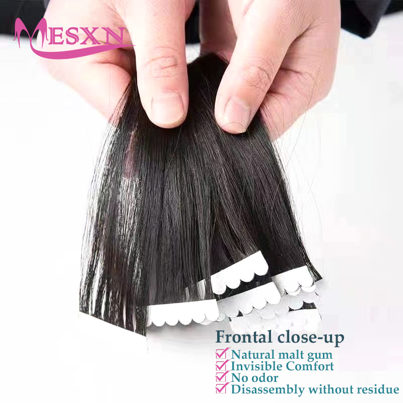 Mini Tape In Human Hair Extens - đánh giá và giá Invisible Tape In Extensions Real Hair