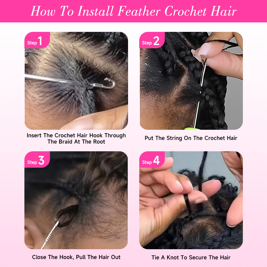 Natural Deep Wave Feather Croc - đánh giá và giá Hair Bundles