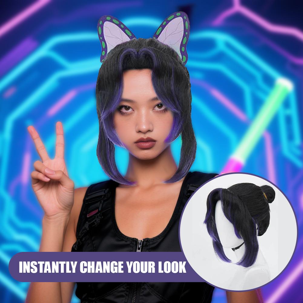High Quality Kochou Shinobu Ko - đánh giá và giá Synthetic Braided Wigs For Black Women
