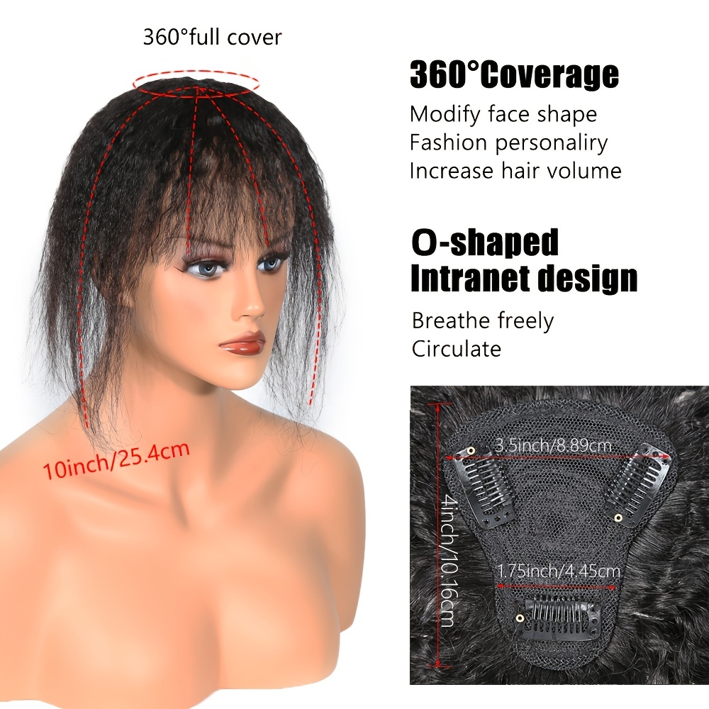 Kinky Straight Topper Hair wit - đánh giá và giá Hair Clips