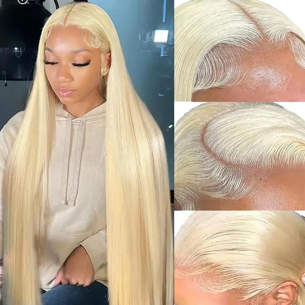 Human Hair 613 220% Density Ho - đánh giá và giá Hd Lace Frontal Wig Human Hair Pre Plucked