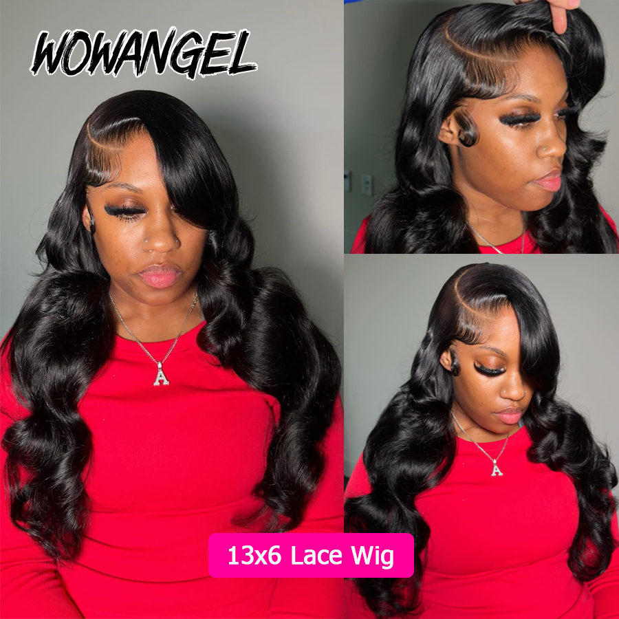Wow Angel Body Wave Jet Black  - đánh giá và giá Human Hair Wigs
